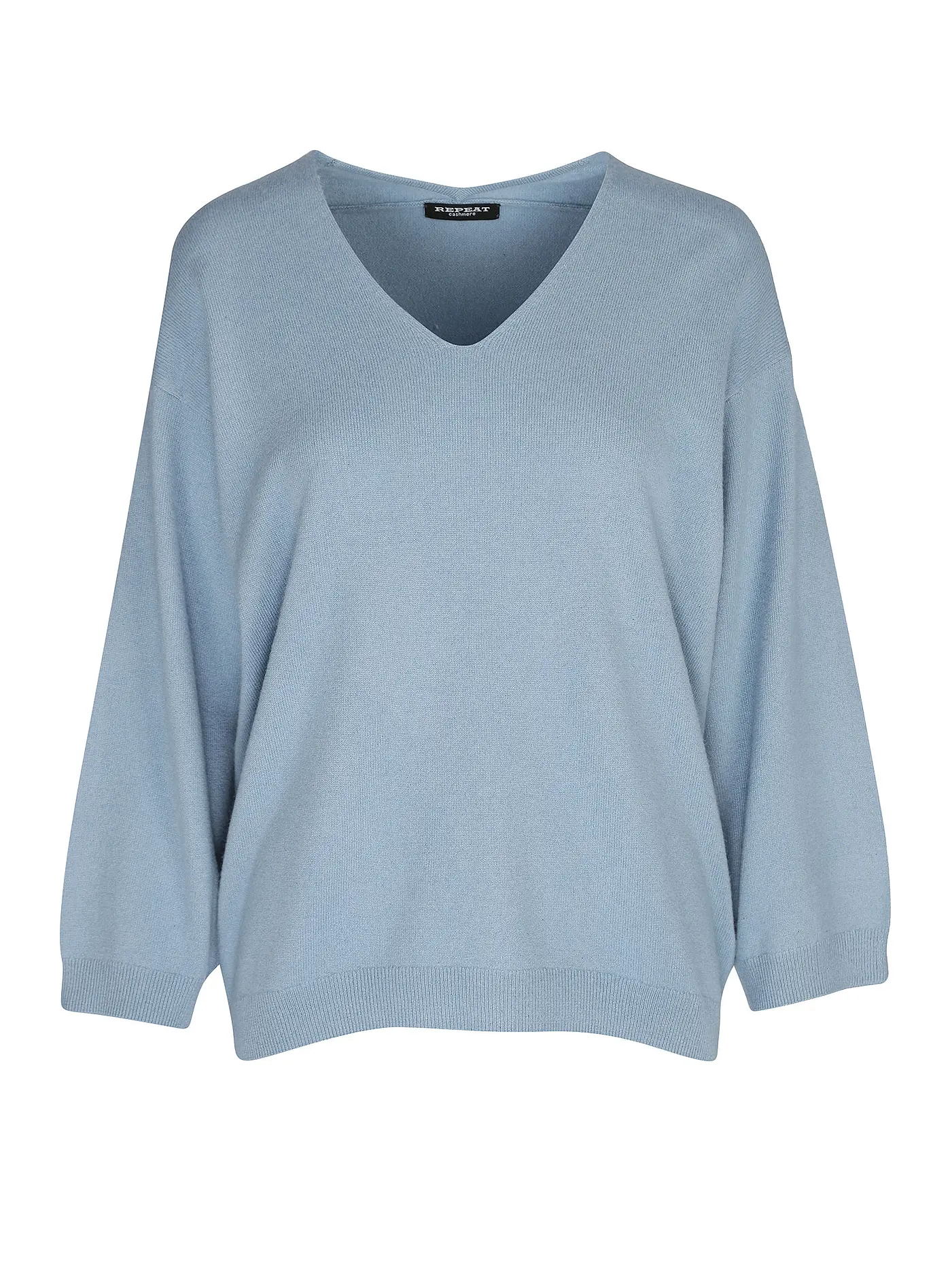 REPEAT | Kaschmir Pullover | hellblau